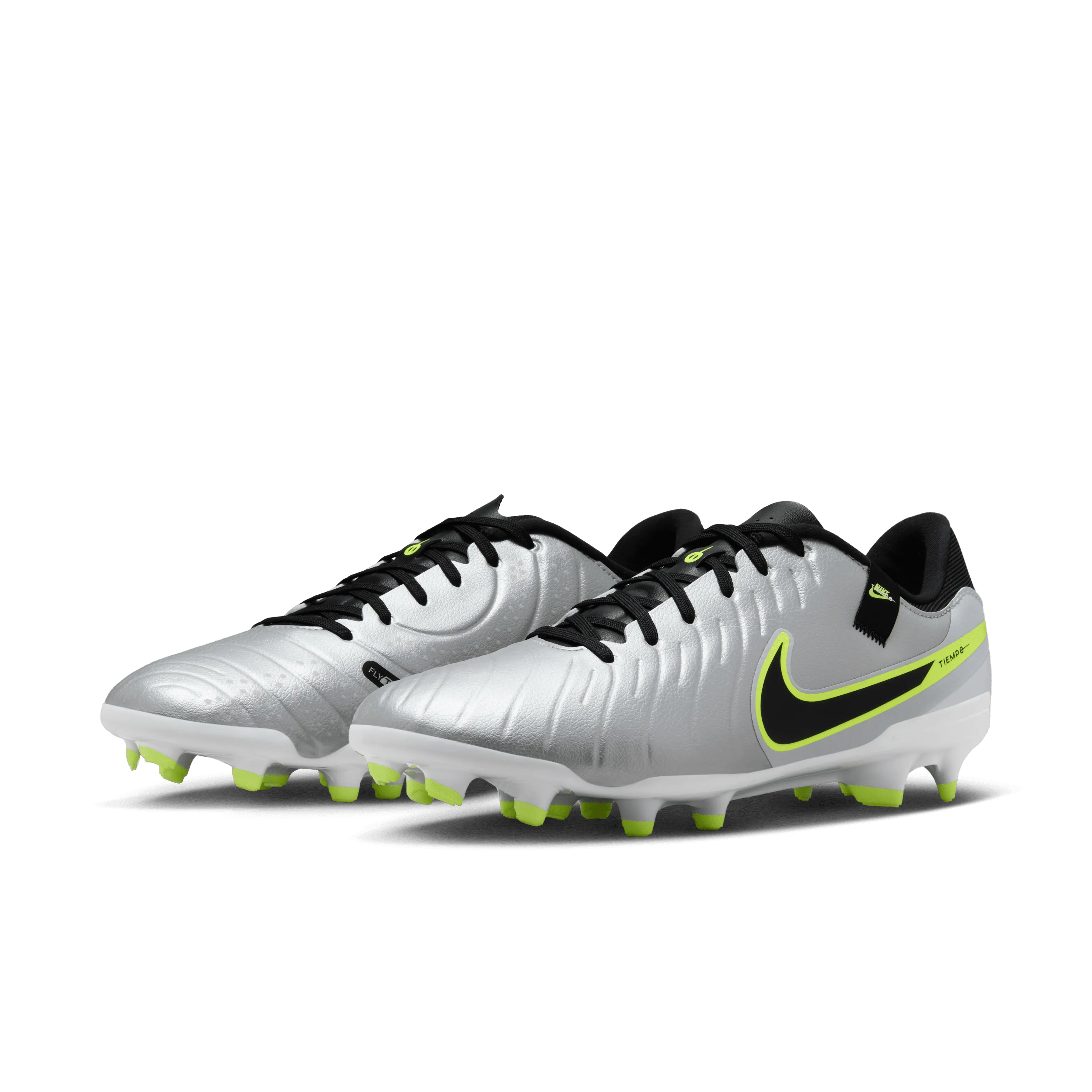 Nike Tiempo Legend 10 Academy FG -Metallic Silver/Black