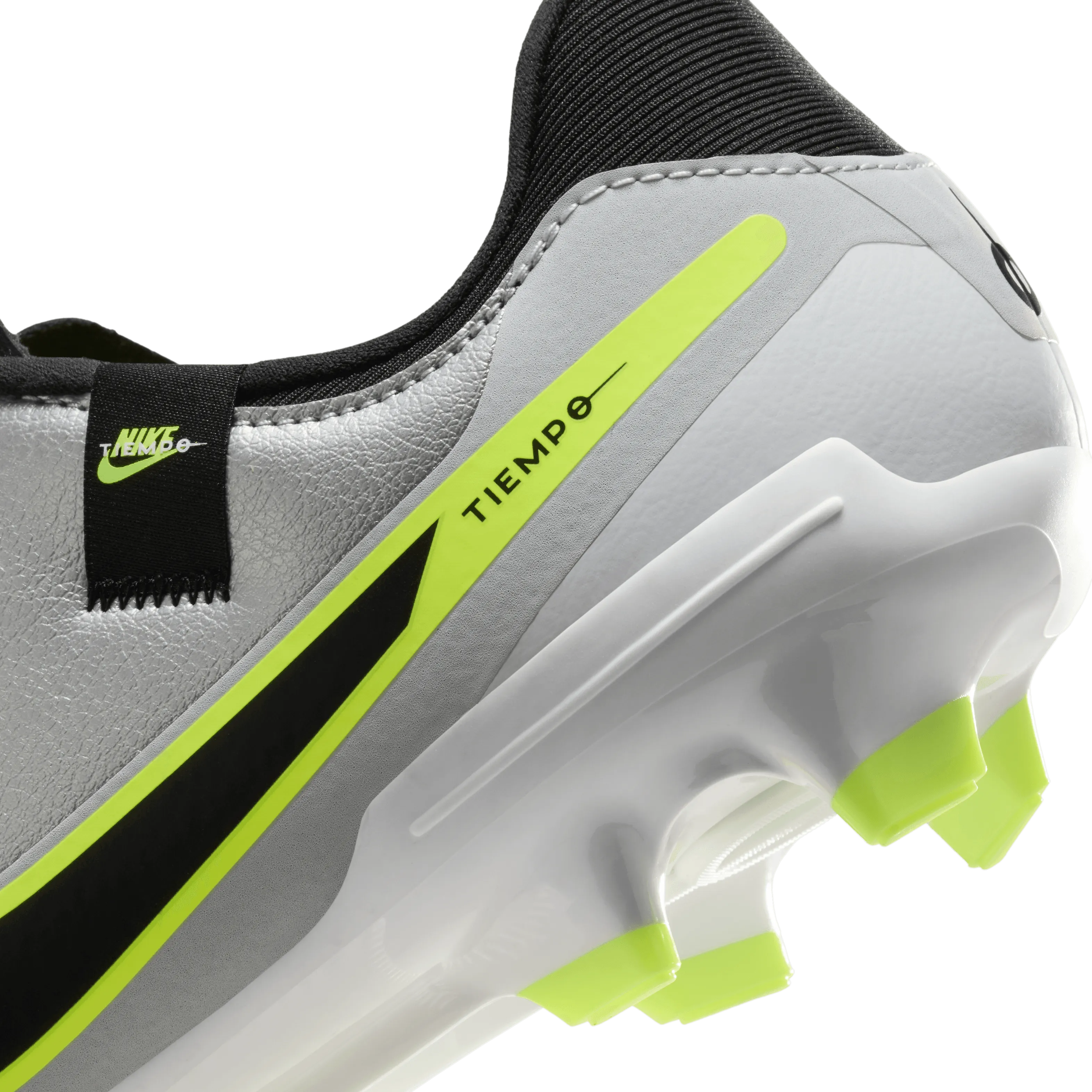 Nike Tiempo Legend 10 Academy FG -Metallic Silver/Black