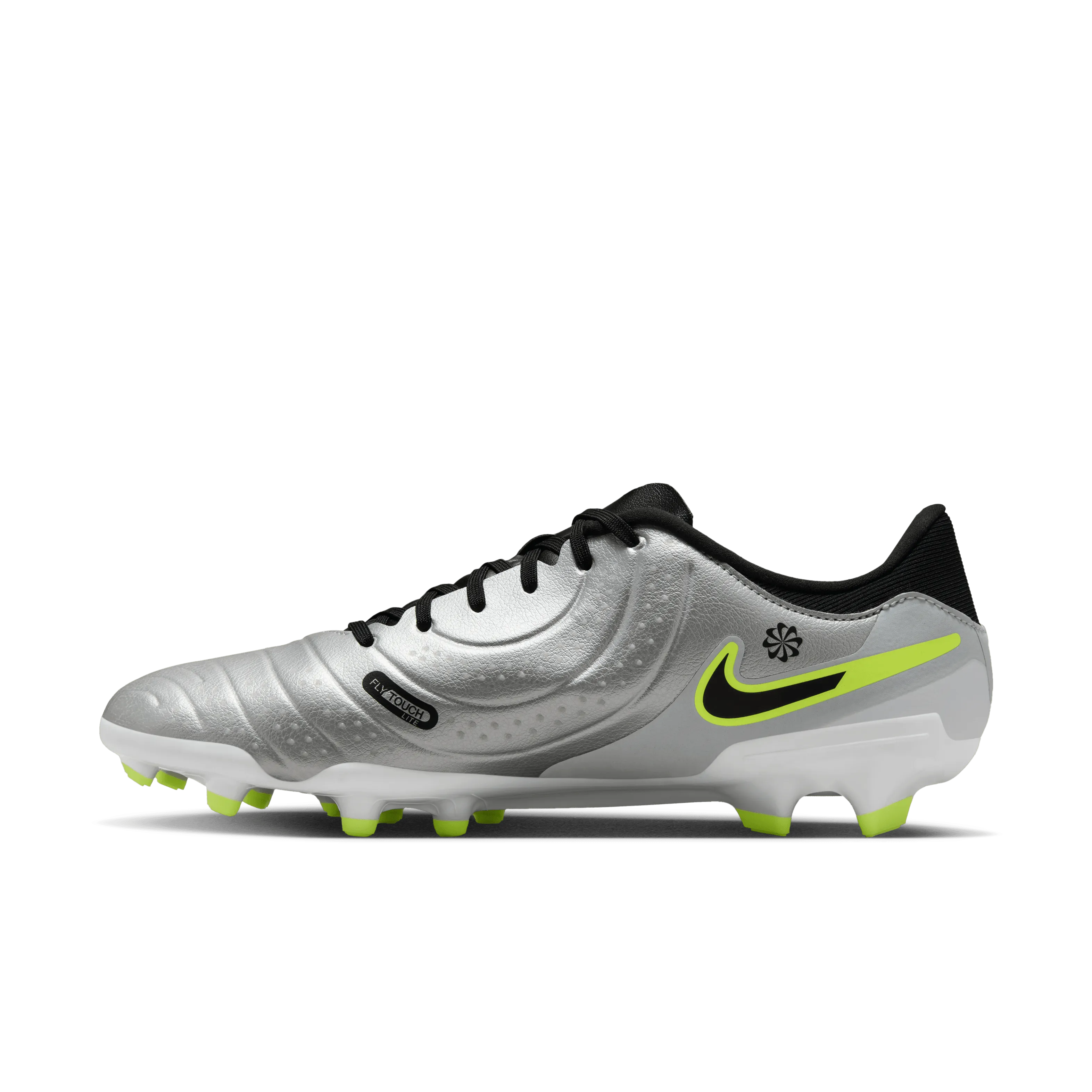 Nike Tiempo Legend 10 Academy FG -Metallic Silver/Black