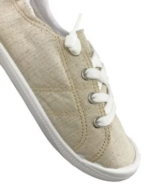 Not Rated Natural Rae Jersey Sneakers