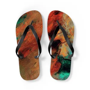 Orange flush - Inovax Flip Flops