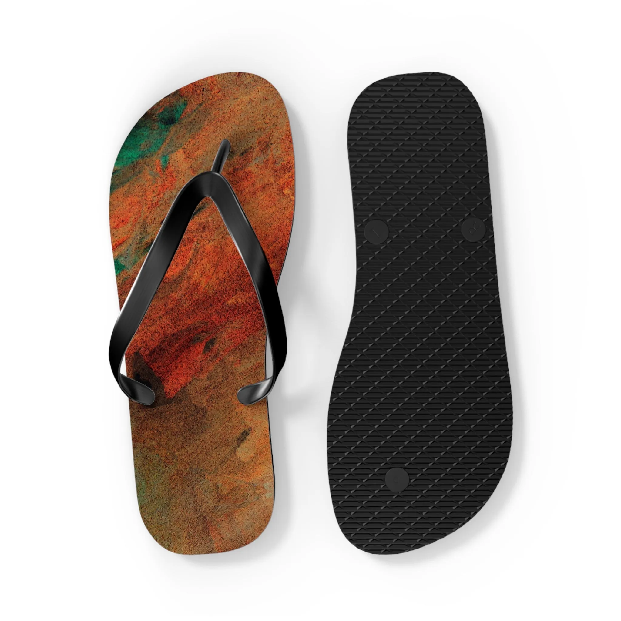 Orange flush - Inovax Flip Flops