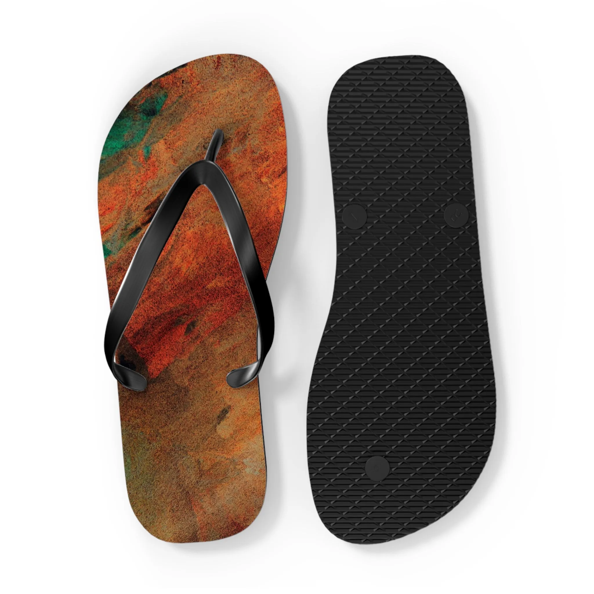 Orange flush - Inovax Flip Flops