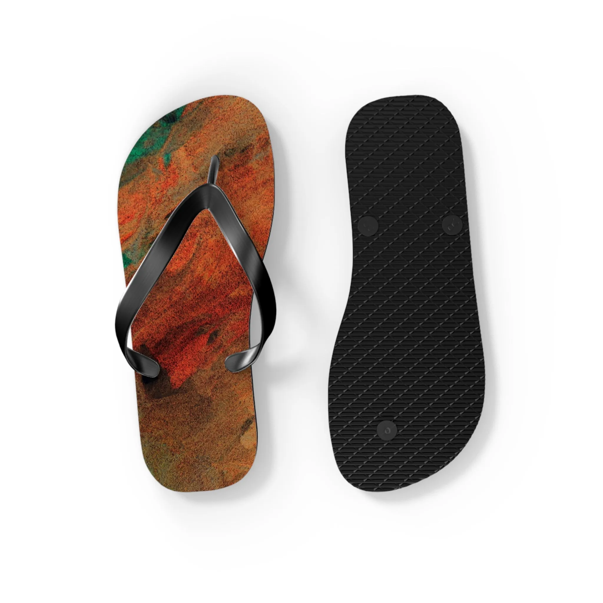 Orange flush - Inovax Flip Flops