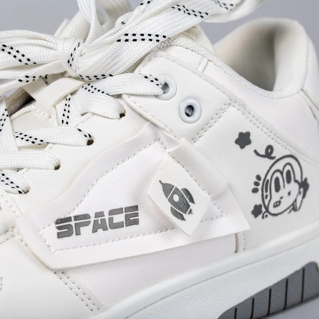 Out in Space Bunny Casual Sneakers - Unisex