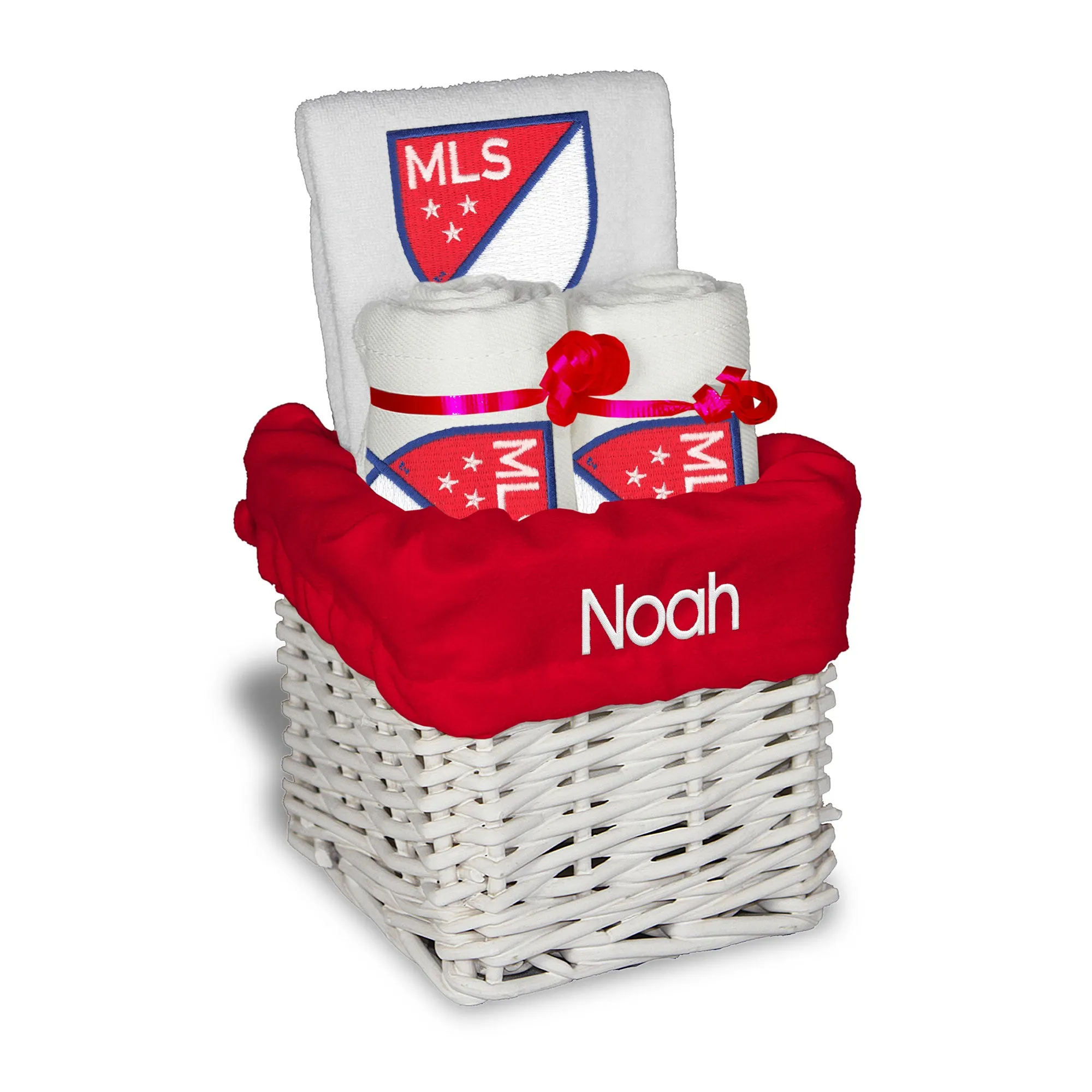 Personalized MLS Crest Small Basket - 4 Items