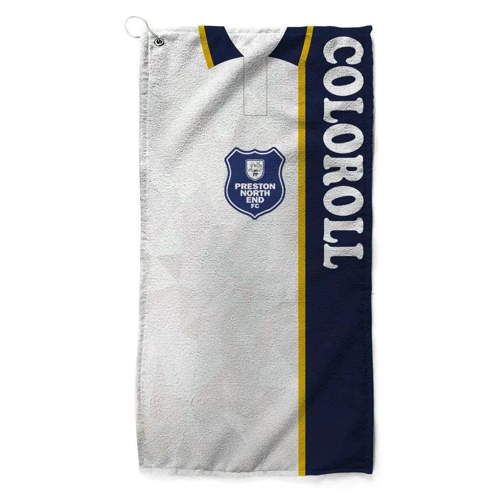 Preston North End Retro Kit Golf Towels