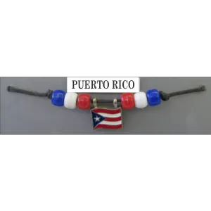 Puerto Rico Fan Choker Necklace