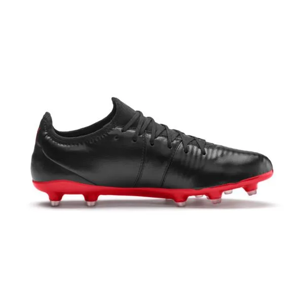 Puma King Pro FG - Black/Red