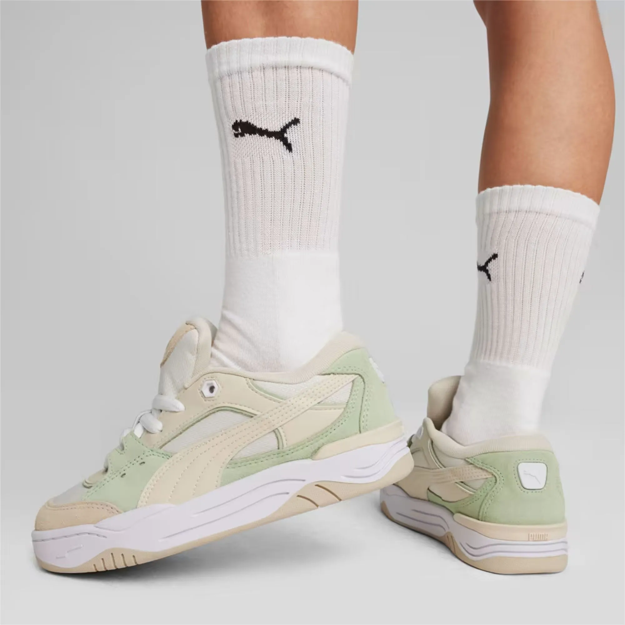 Puma | P-180  { FROSTED IVORY-FRESH MINT