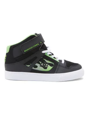 Pure High-Top EV Black/Grey/Black Shoes (Kids)