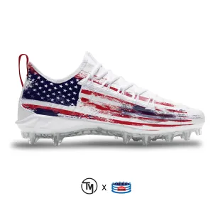 "USA Rustic" Nike Alpha Huarache 7 Pro LAX Cleats