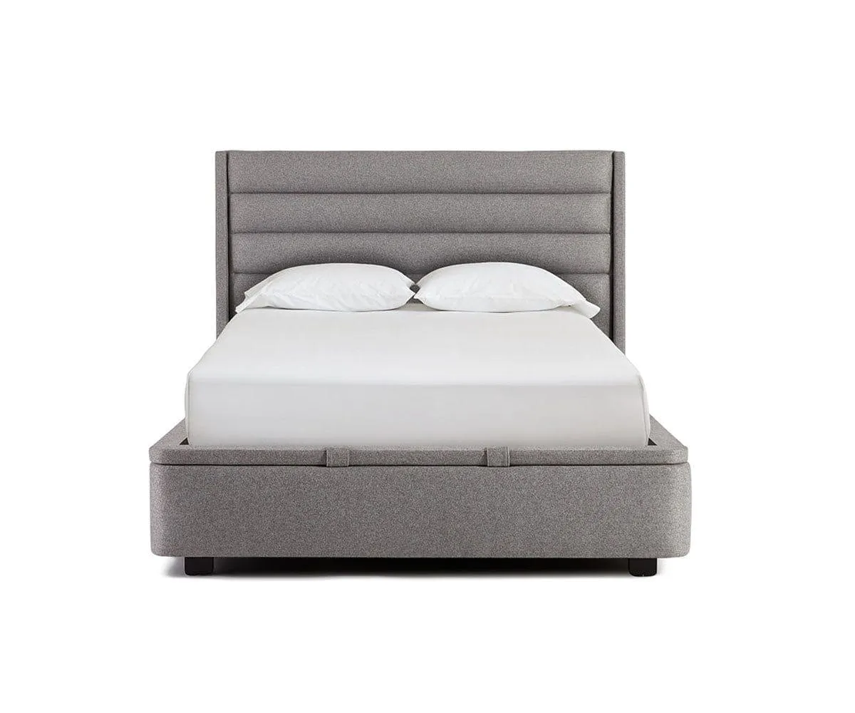 Reed Upholstered Storage Bed