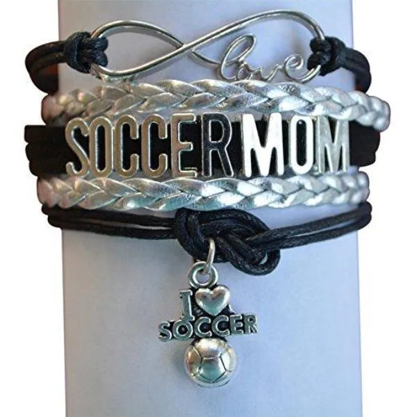 Soccer Mom Infinity Love Bracelet