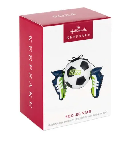 Soccer Star 2024 Ornament