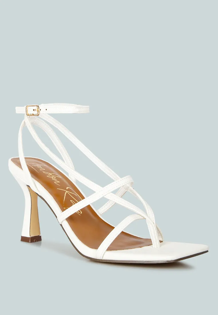 Stalker Strappy Ankle Strap Sandals