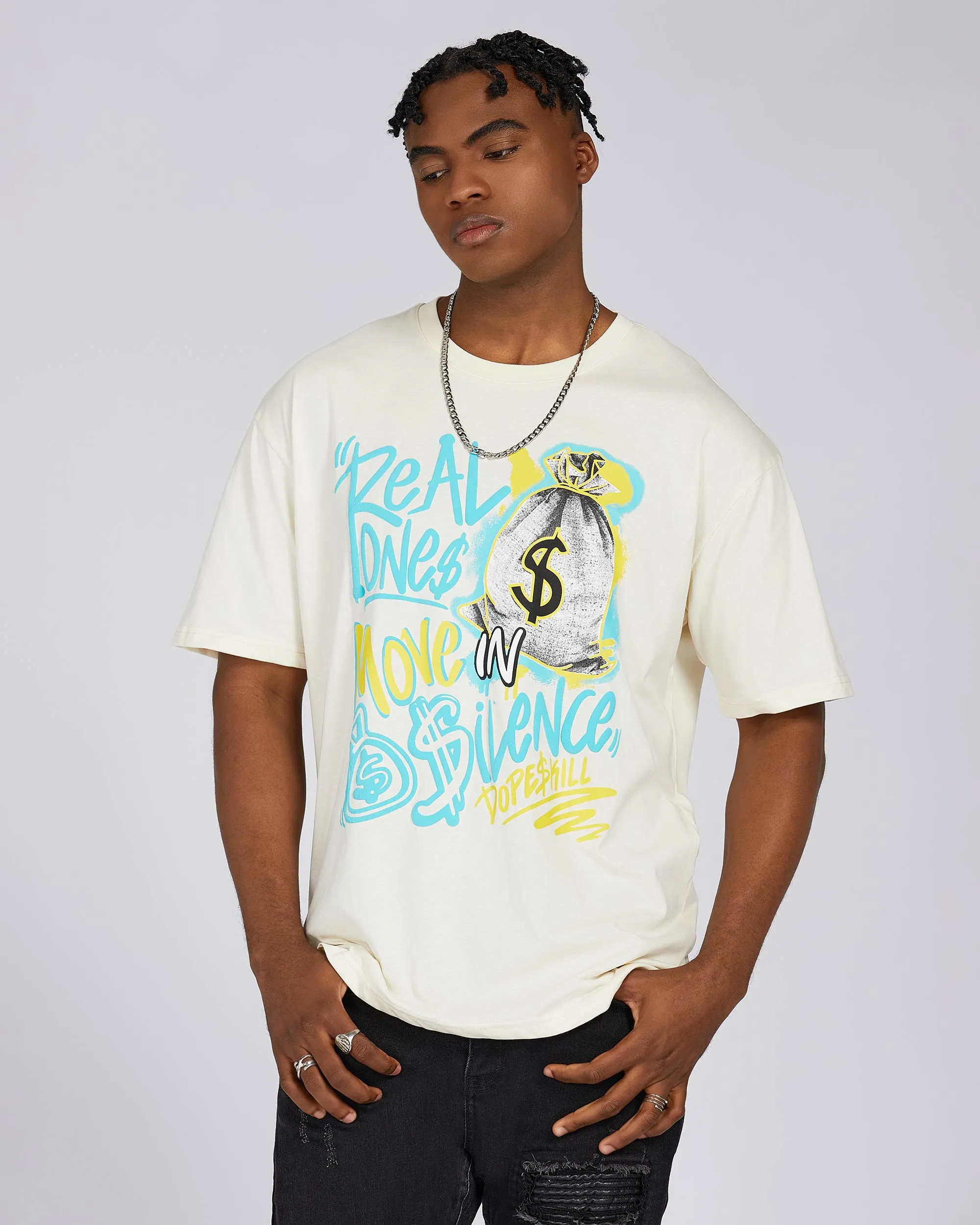 Statement Graphic Print Tee-Mexico Local Delivery