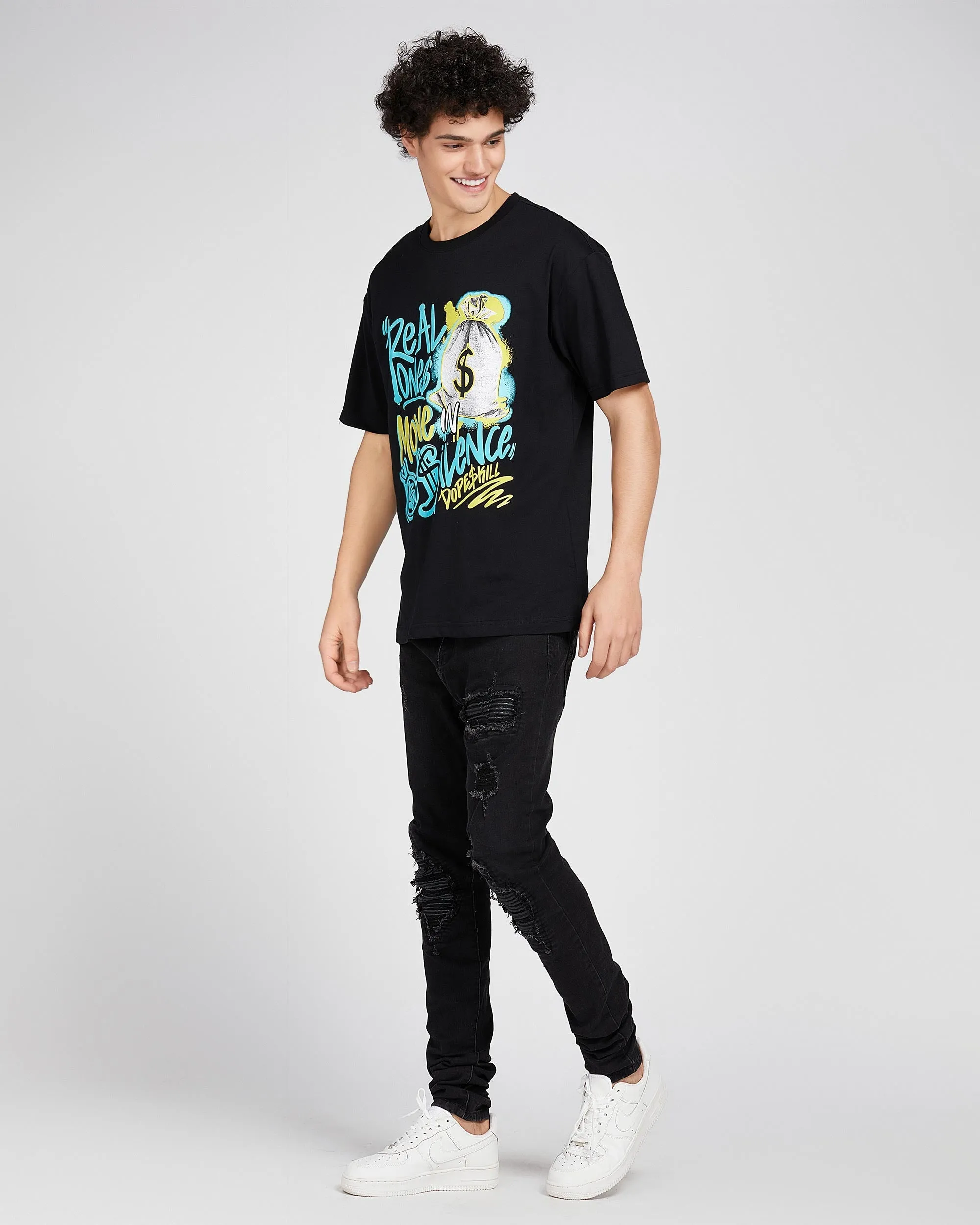 Statement Graphic Print Tee-Mexico Local Delivery