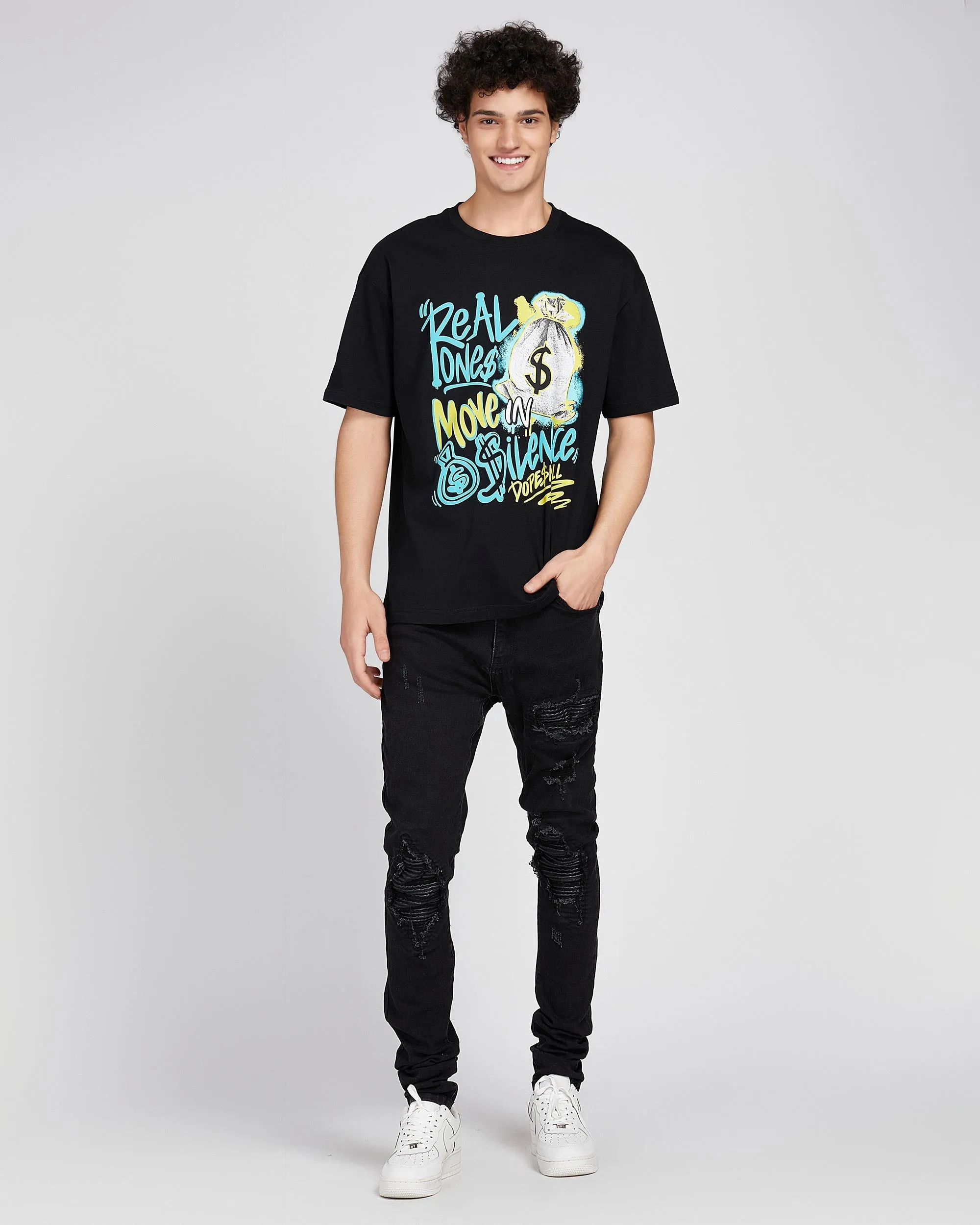 Statement Graphic Print Tee-Mexico Local Delivery