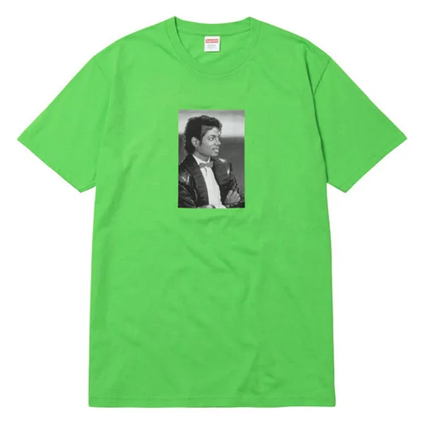 Supreme Michael Jackson Tee Lime Green (Size M)