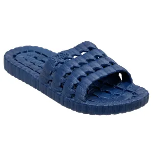 Tecs Mens Navy Relax Sandals PVC