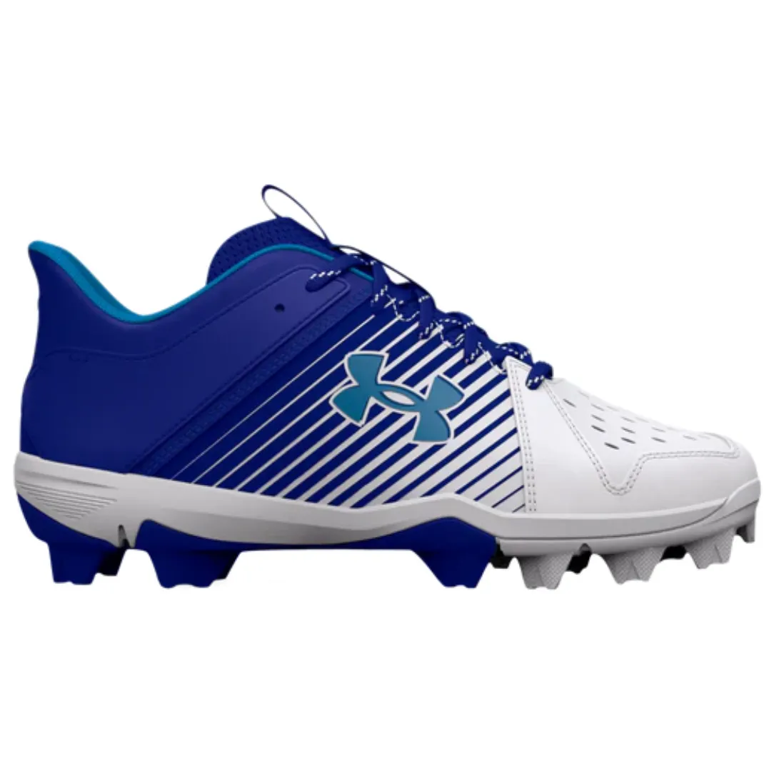 UnderArmour Boys' UA Leadoff Low RM Jr. Baseball Cleats Royal 3025600-400