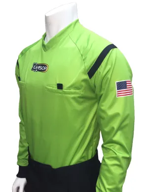 USA901LA GR - Smitty "Made in USA" - Louisiana green Soccer Long Sleeve Shirt