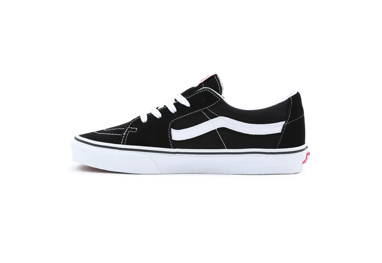 Vans scarpa sneakers bassa unisex Sk8-Low VN0A4UUK6BT1 nero-bianco