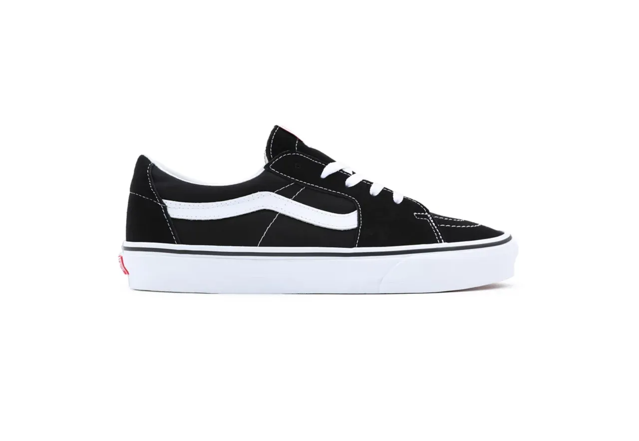 Vans scarpa sneakers bassa unisex Sk8-Low VN0A4UUK6BT1 nero-bianco