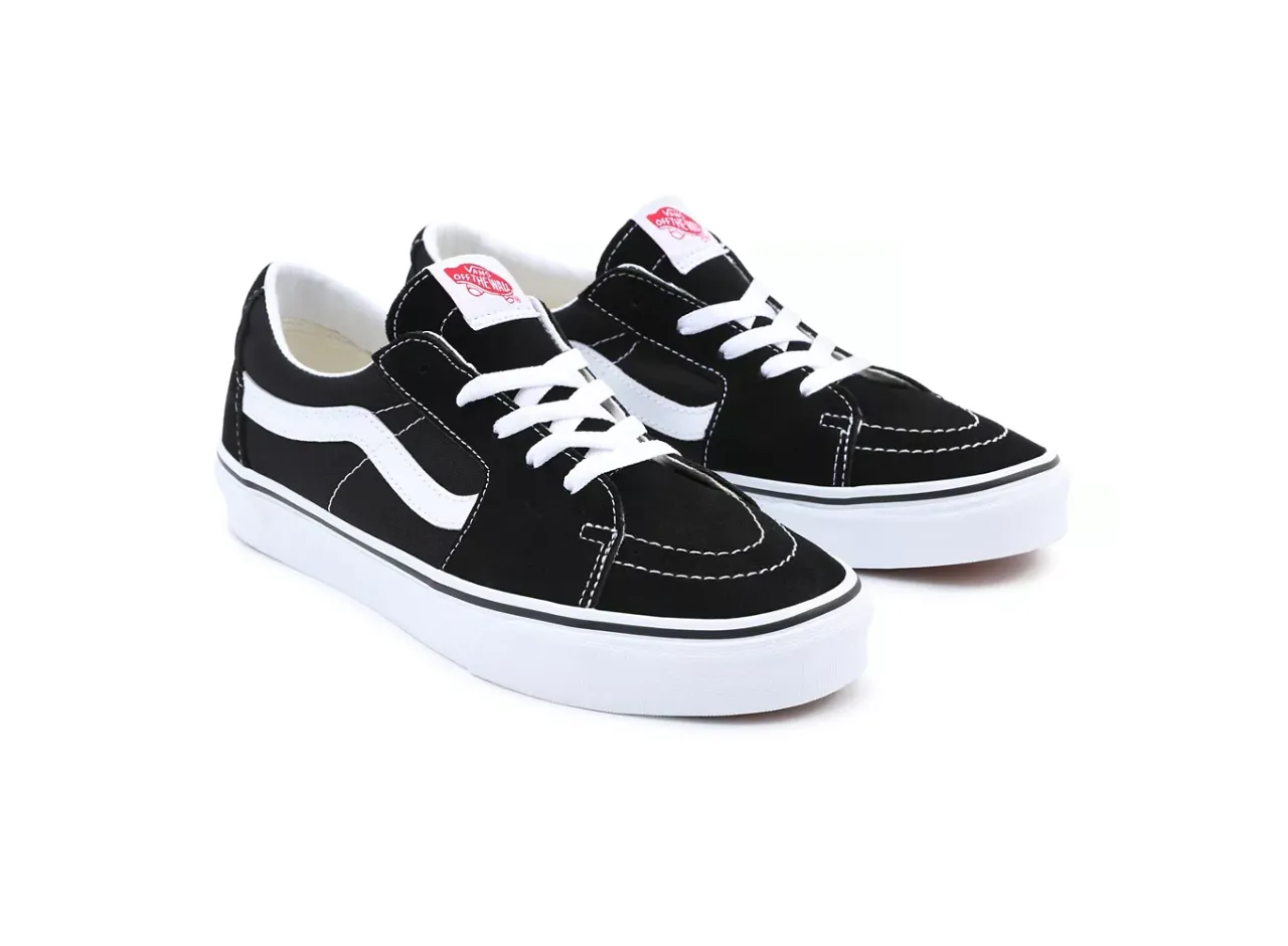 Vans scarpa sneakers bassa unisex Sk8-Low VN0A4UUK6BT1 nero-bianco