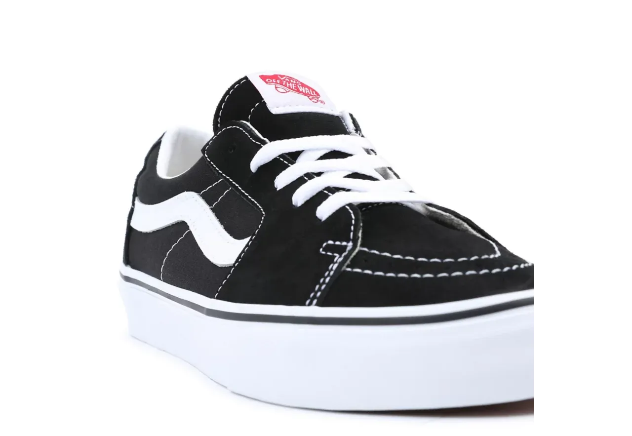 Vans scarpa sneakers bassa unisex Sk8-Low VN0A4UUK6BT1 nero-bianco