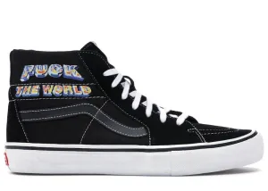 Vans Sk8-Hi Supreme Fuck The World Black