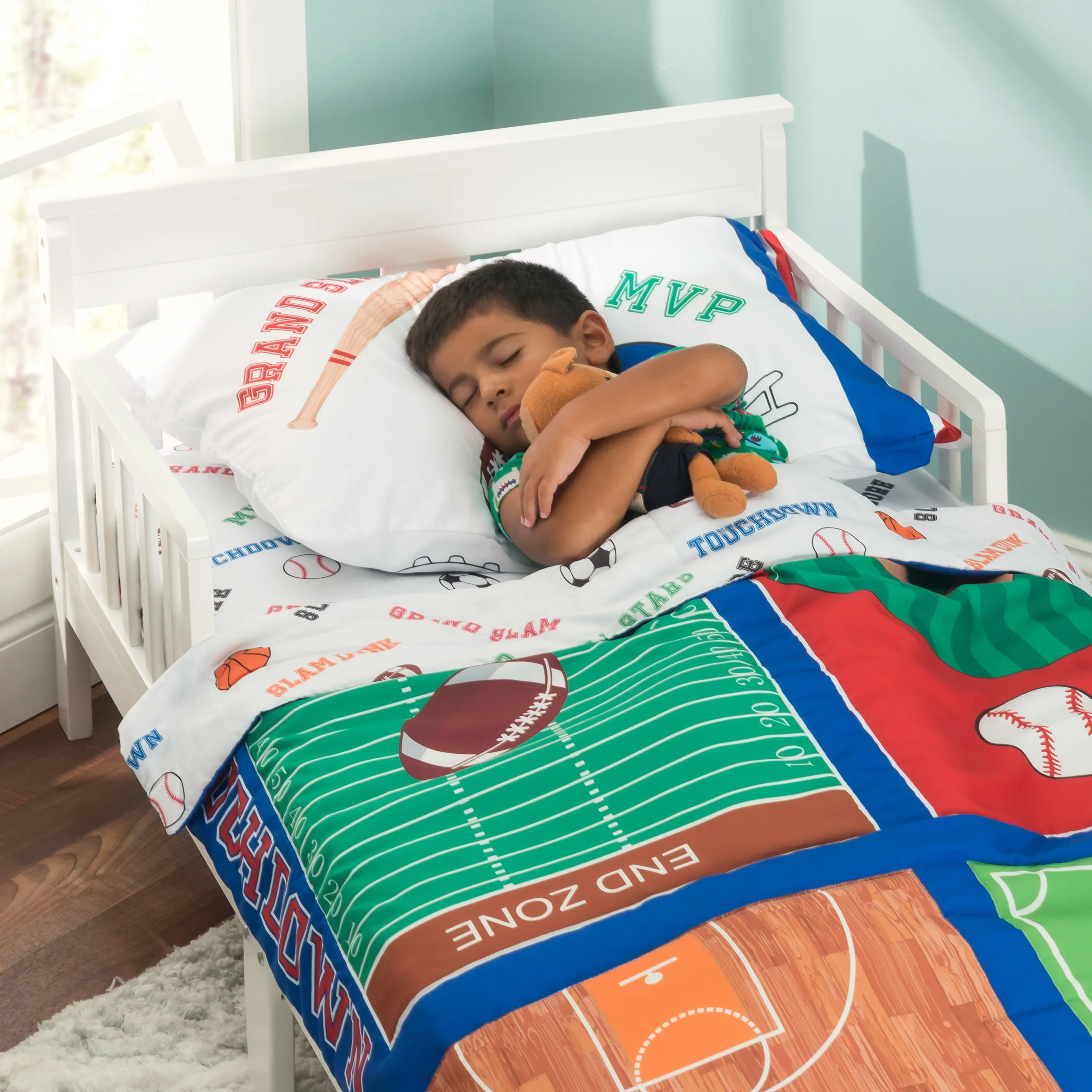 Varsity Sports 4-Piece Toddler Bedding Set