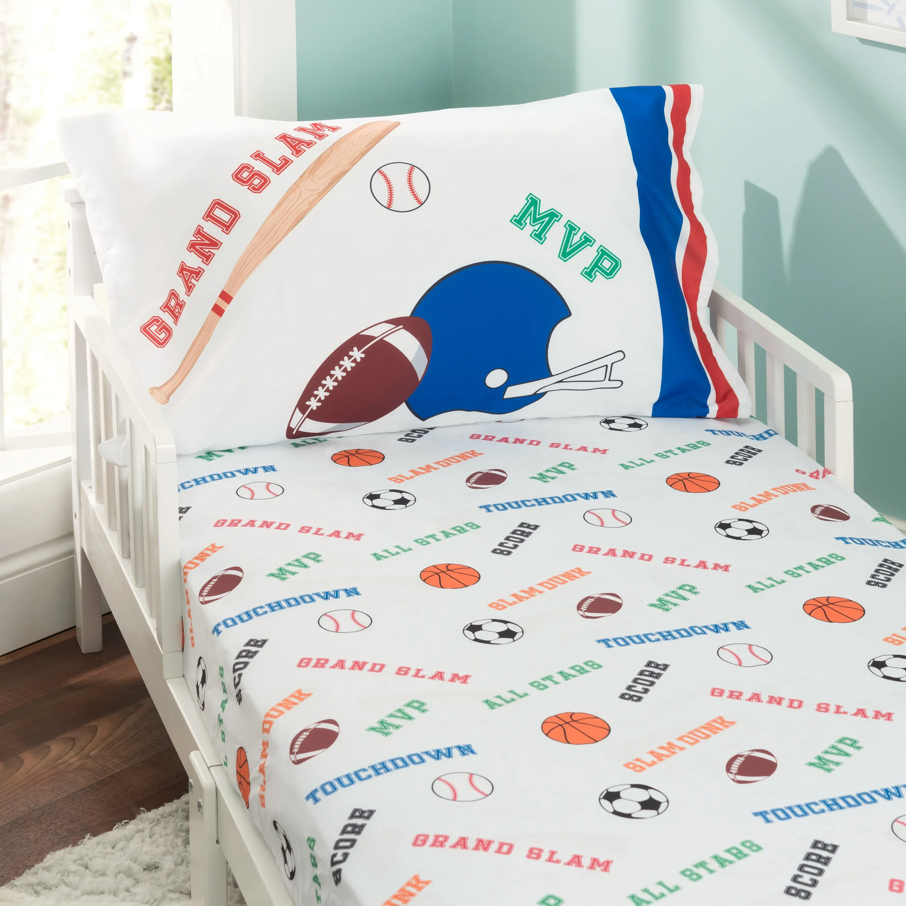 Varsity Sports 4-Piece Toddler Bedding Set