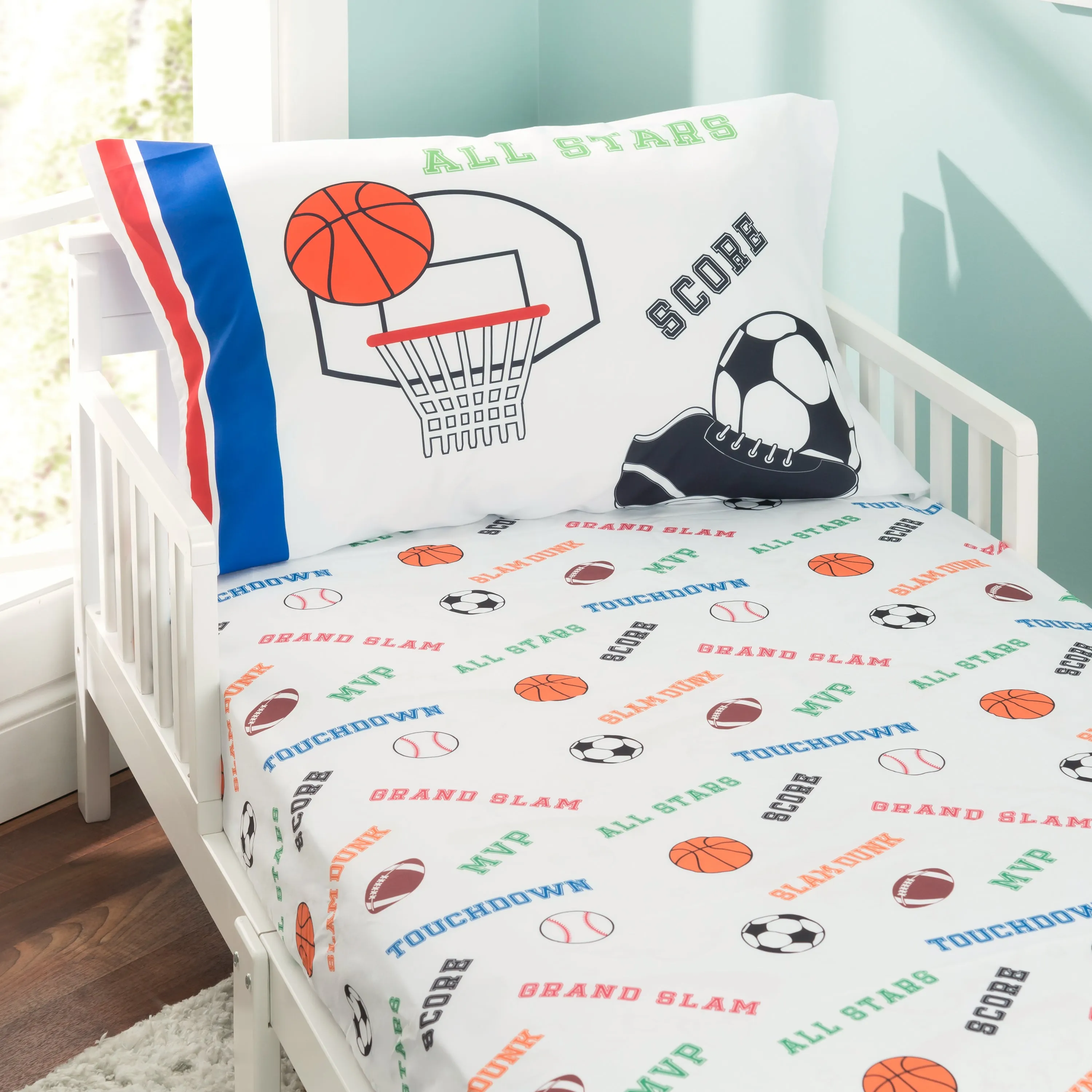 Varsity Sports 4-Piece Toddler Bedding Set