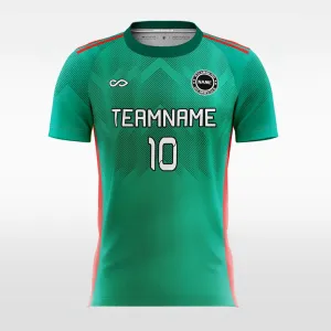 Vintage Green - Custom Kids Soccer Jerseys Design Graphic