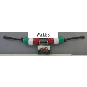 Wales Fan Choker Necklace