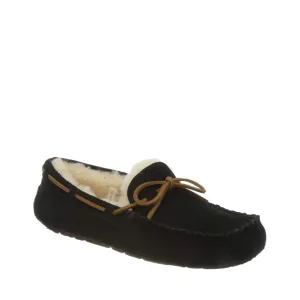 Women's Shoes UGG DAKOTA Suede Indoor/Outdoor Moccasin Slippers 1107949 BLACK