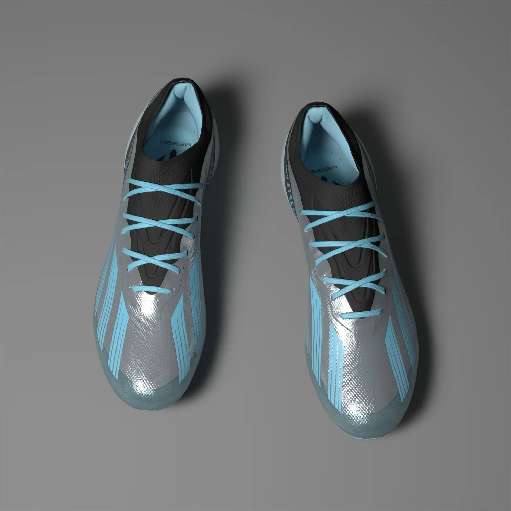 X Crazyfast Messi.1 FG [Silver Met/Bliss Blue]