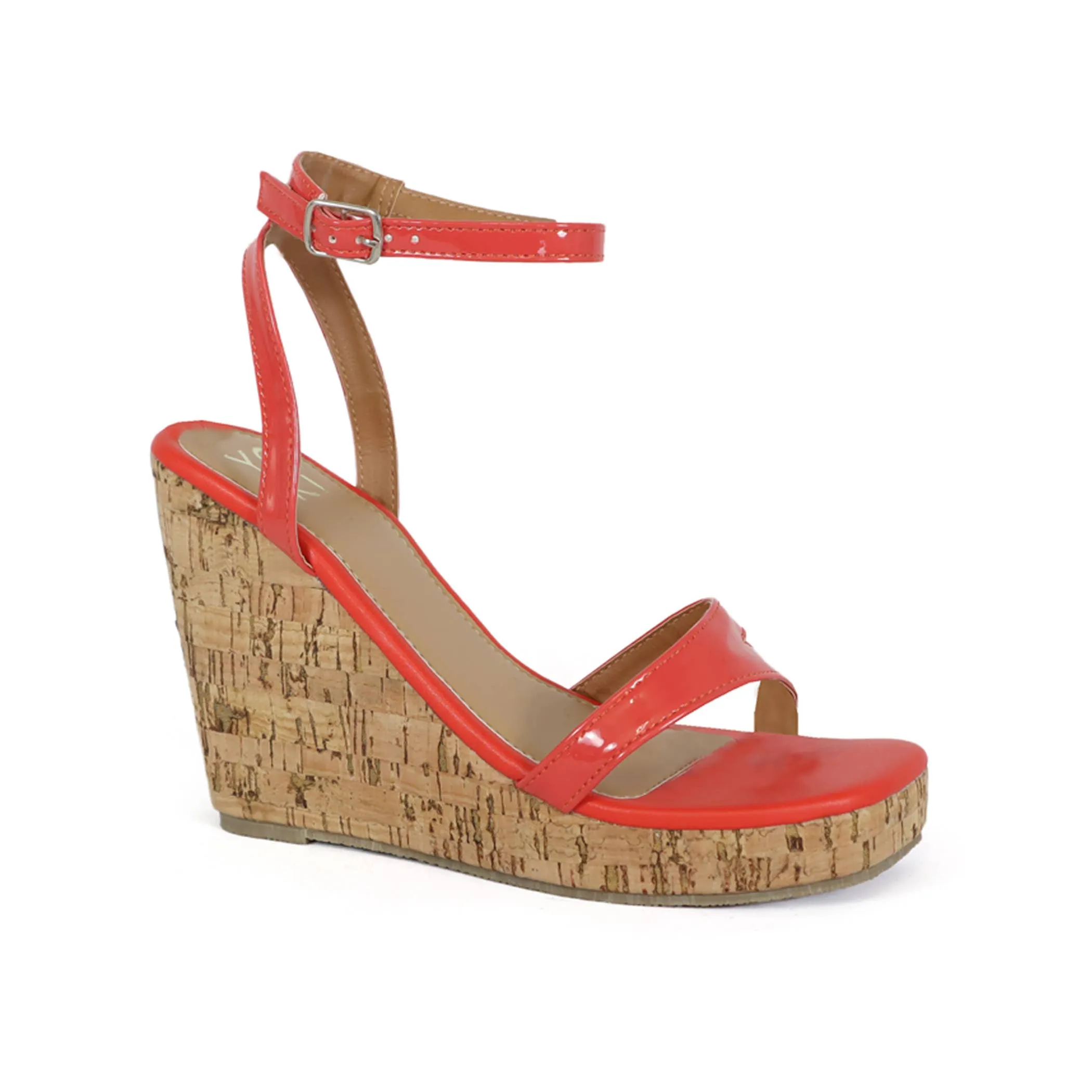 YOKI DANIFER-06 Women's Asymmetrical Square Toe Beach Wedge