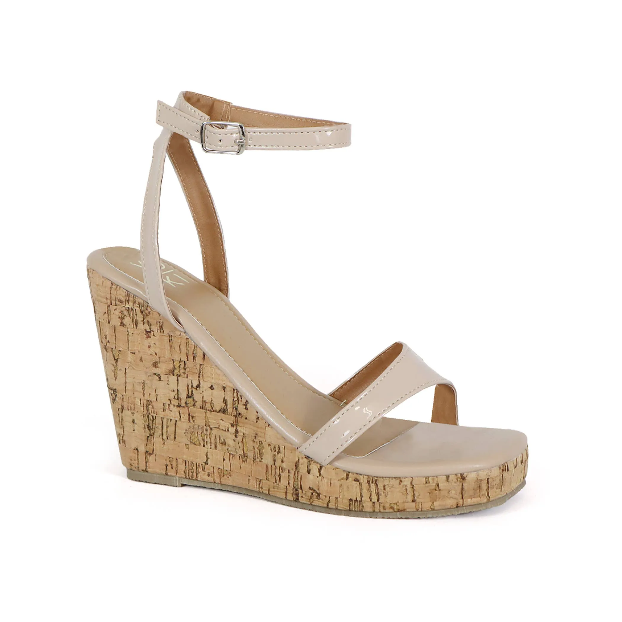 YOKI DANIFER-06 Women's Asymmetrical Square Toe Beach Wedge