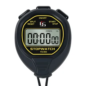 YS Competition Electronic Waterproof Stopwatch Timer(Black)